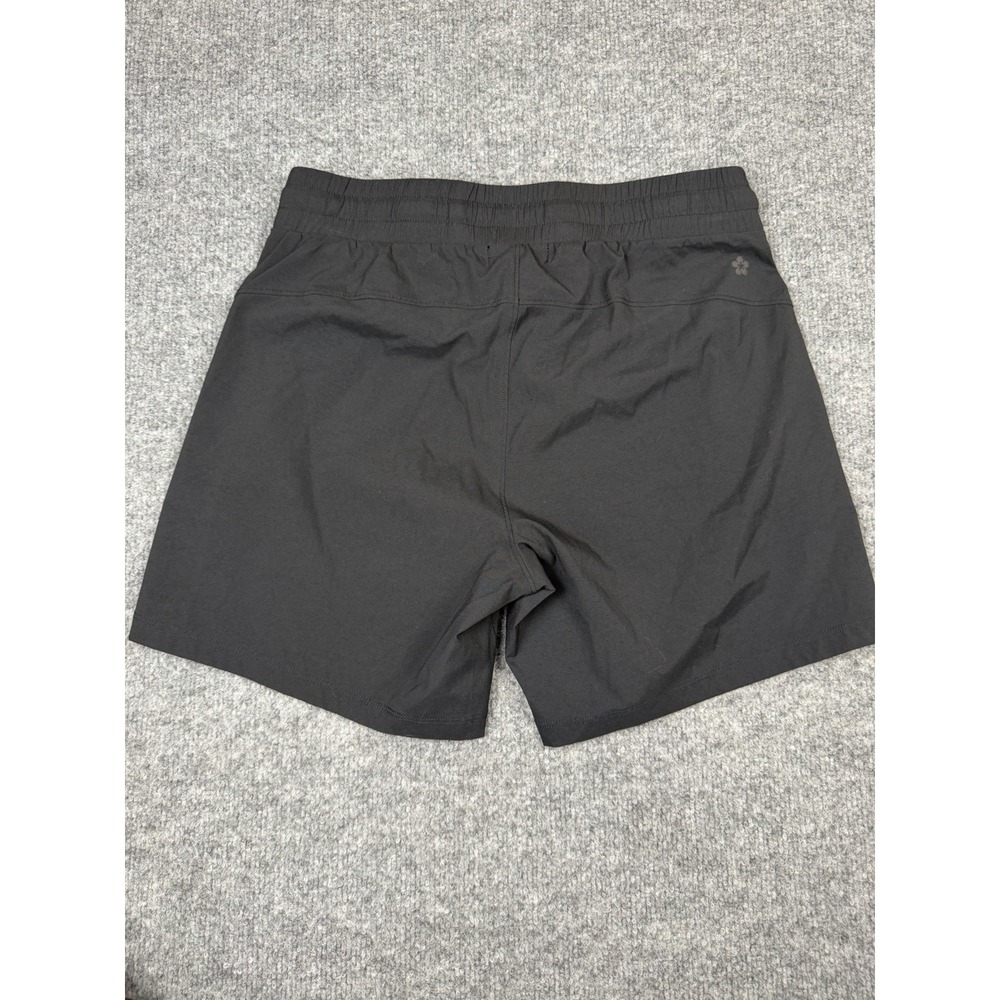 Tuff Athletics Women’s Black Athletic Shorts S Pockets Stretch Drawstring